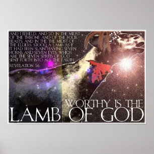 Pôster Worthy is the Lamb