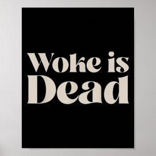 Poster Wown É Morto Engraçado Slogan Sarcástico Mulheres