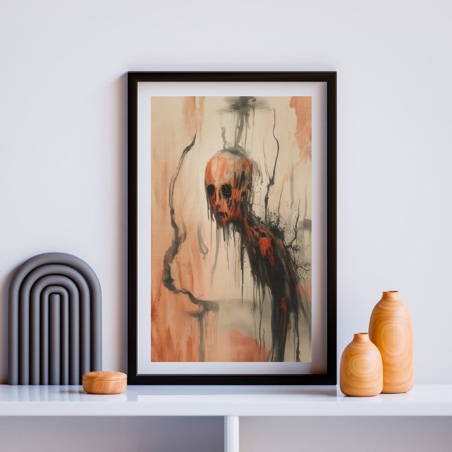 Poster Wraith in Bloom - Fantasia Surreal Escura (Criador carregado)