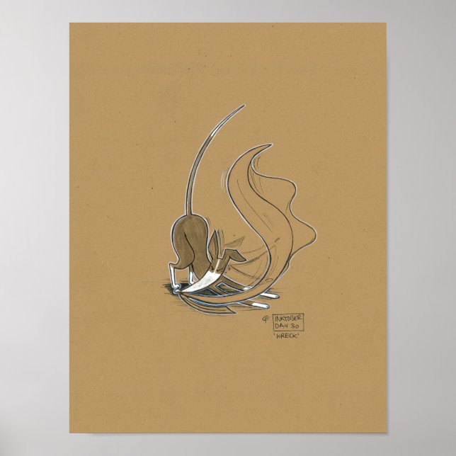 Pôster “Wreck " (Frente)