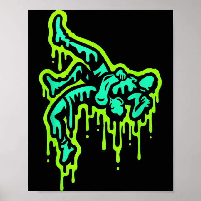 Poster Wrestling Drip Wrestle Dripng Wrestler Men Women T (Frente)