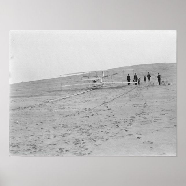 Pôster Wright Brothers 1903 Machine em (Frente)