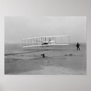 Pôster Wright Brothers First Flight