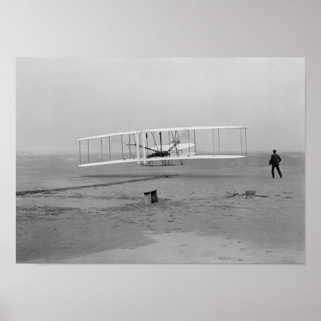 Pôster Wright Brothers First Flight (Frente)