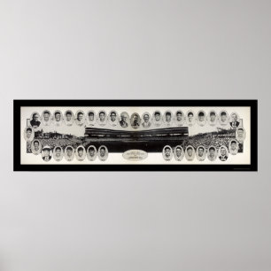 Pôster Wrigley coloca a foto 1929 de Cubs