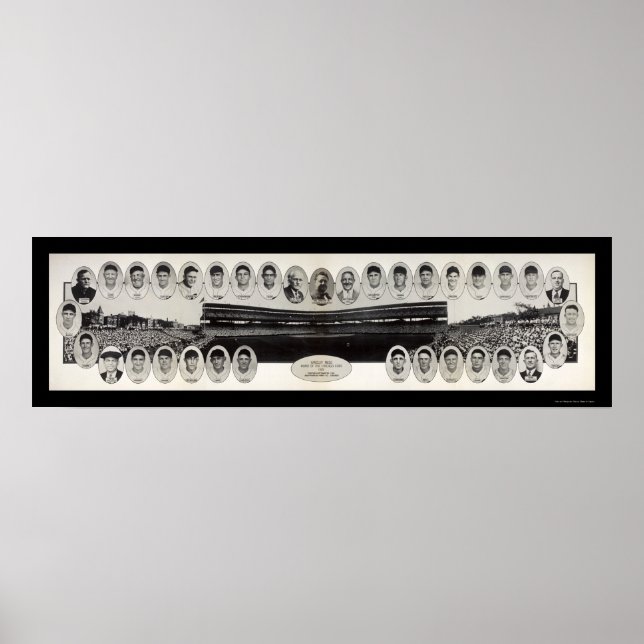 Pôster Wrigley Field Cubs Foto 1929 (Frente)