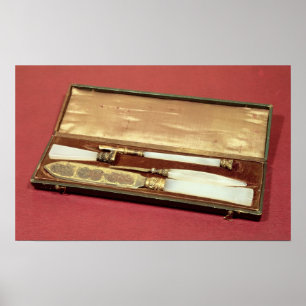 Poster Writing set given to his wife, Eveline Hanska