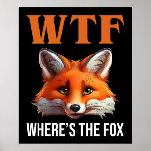 Poster WTF - Onde está a Raposa