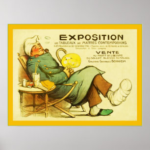 Poster WW1 francês do vintage