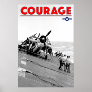 Poster WW2 COURAGE - Avenger TBF