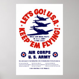 Poster WW2 US Air Corps