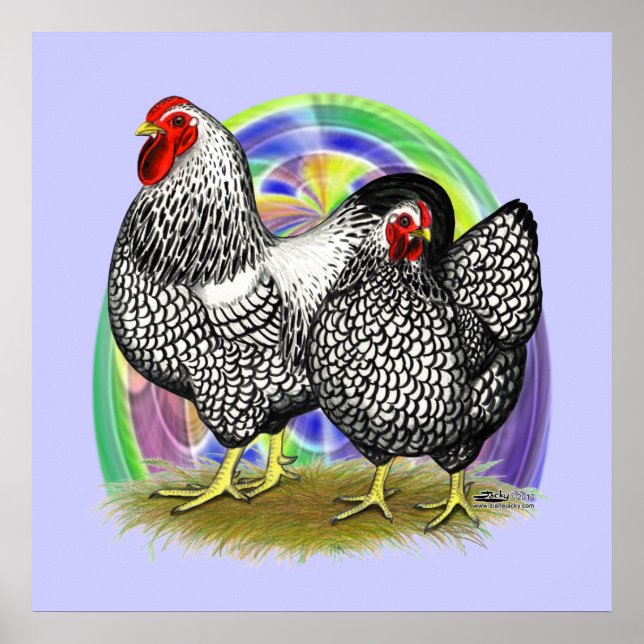 Pôster Wyandotte: Par de Ovos de Páscoa (Frente)