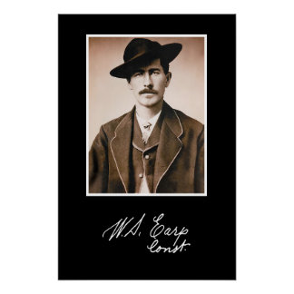 Pôster Wyatt Earp Constable em seu primeiro lugar