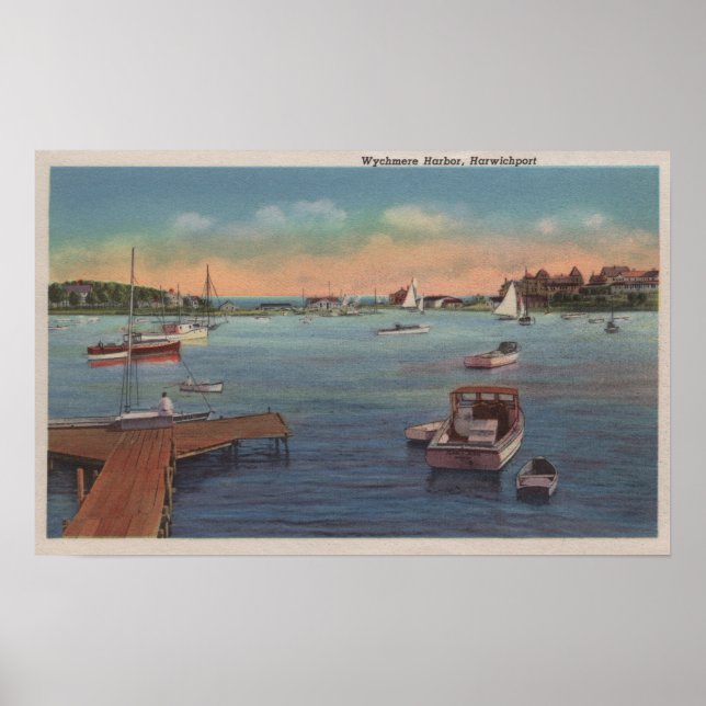 Pôster Wychmere Harbor Scene (Frente)