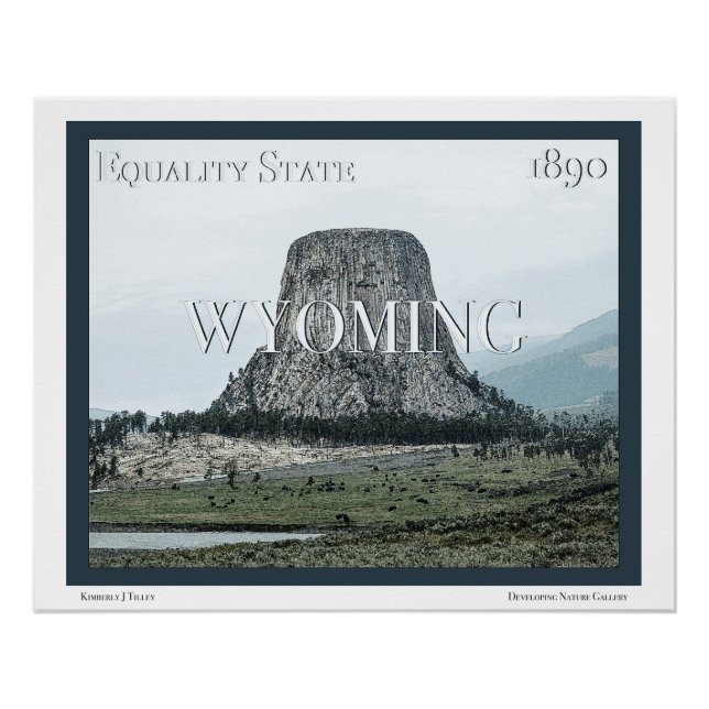 Pôster Wyoming Poster (Frente)