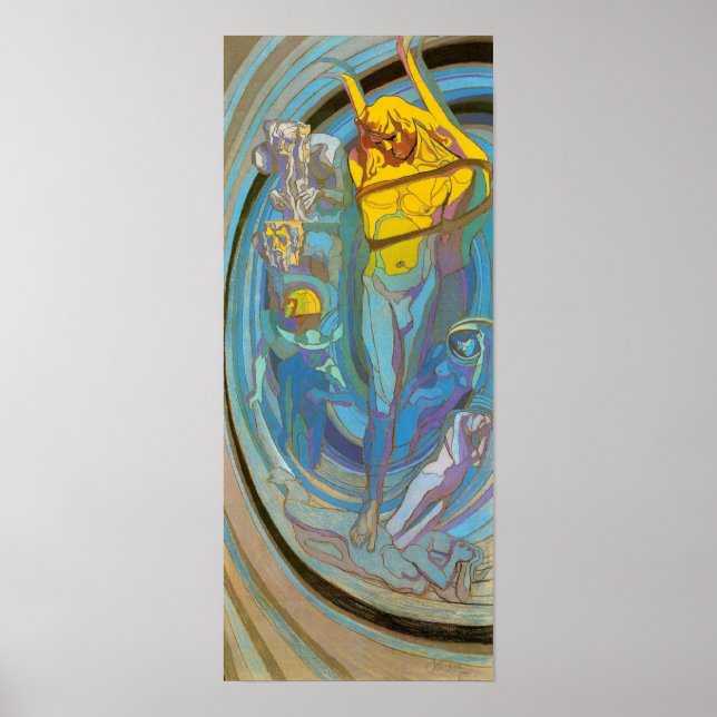 Pôster Wyspianski, Apolo, 1904 (Frente)