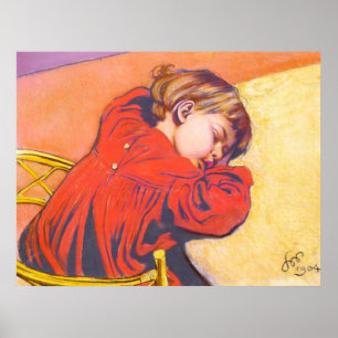 Poster Wyspianski, Stas de sono, 1904