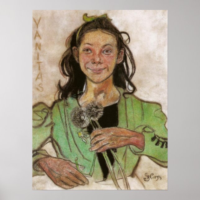 Pôster Wyspianski, Vanitas, 1895 (Frente)