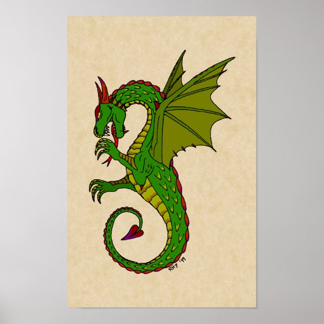 Pôster Wyvern (Frente)