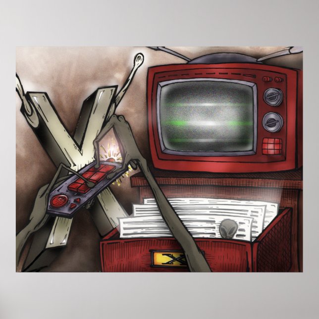 Poster X é desconhecido (Frente)