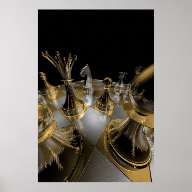 Poster Xadrez (Frente)