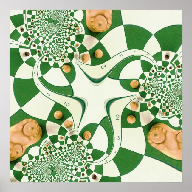 Pôster Xadrez (Frente)