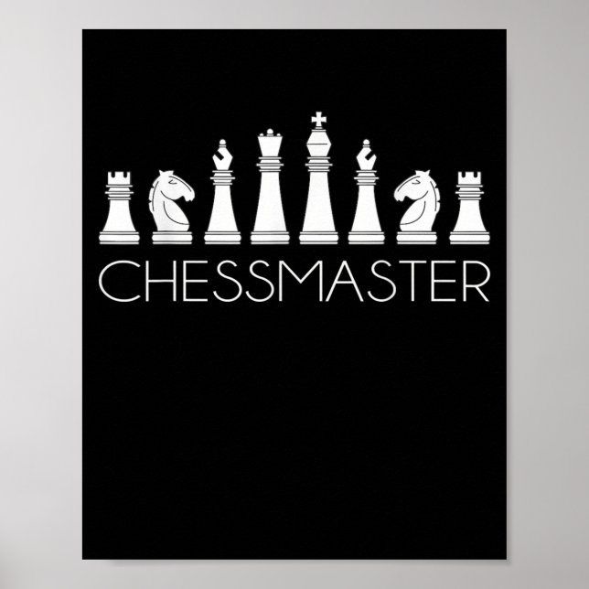 Poster Xadrez - Chessmaster (Frente)
