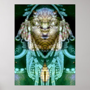 Poster Xamã Reptiliano 1