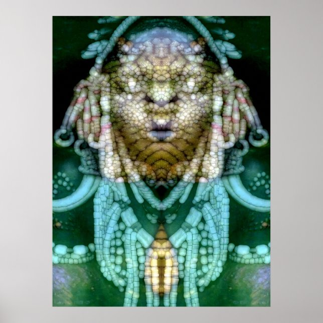 Poster Xamã Reptiliano 1 (Frente)