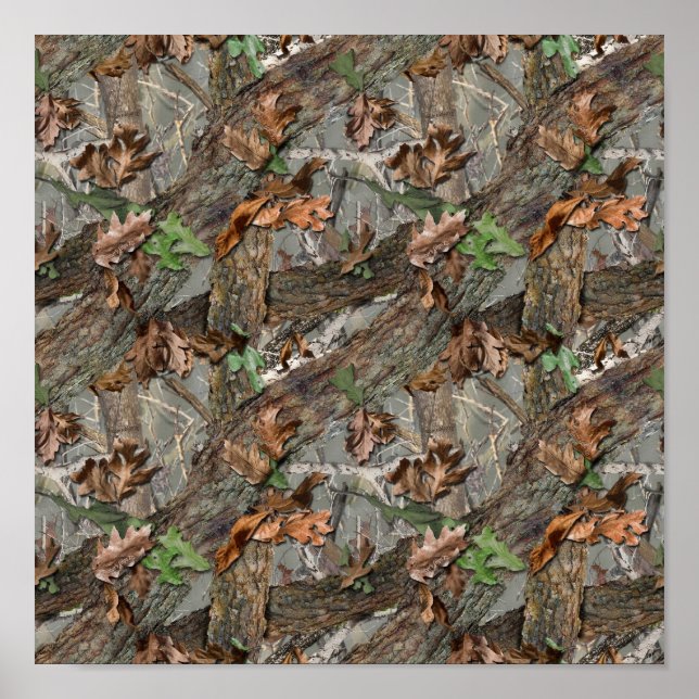 Poster XD de borda da madeira (Frente)