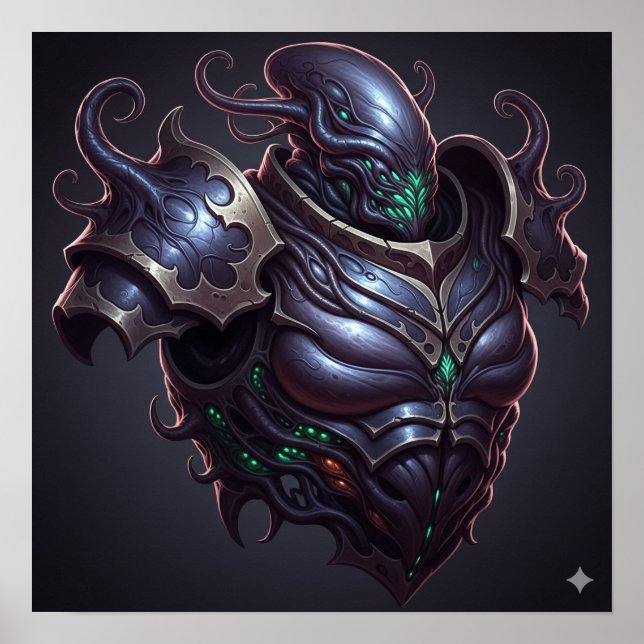 Poster Xeno Art Armor (Frente)