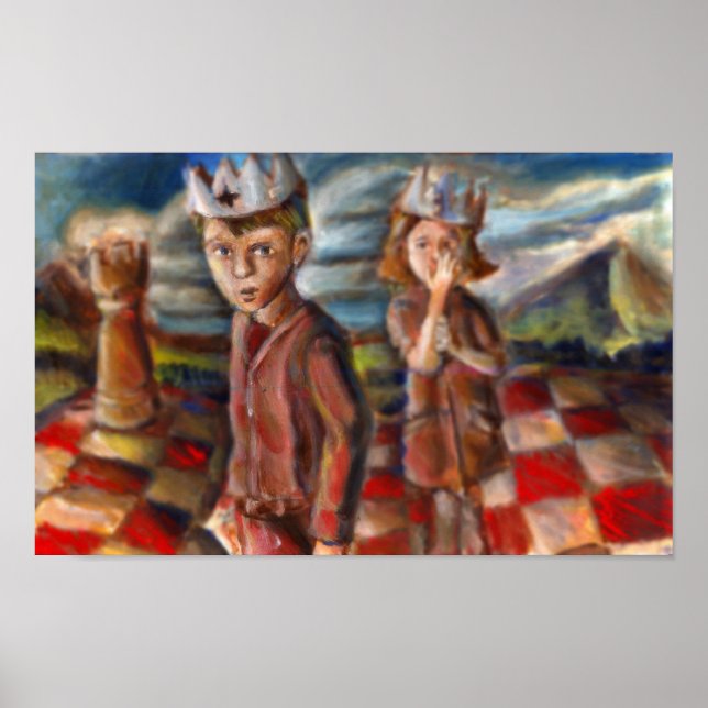 Pôster Xeque-mate! (Frente)