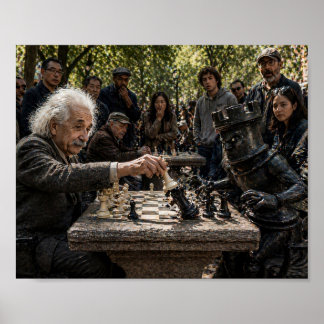 Poster Xeque-Mate Contra o Cartaz Impossível