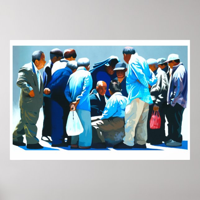 Poster Xeque-mate em Chinatown (Frente)