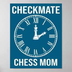 Poster Xeque-Mate Legal Mãe Tempo Loucura