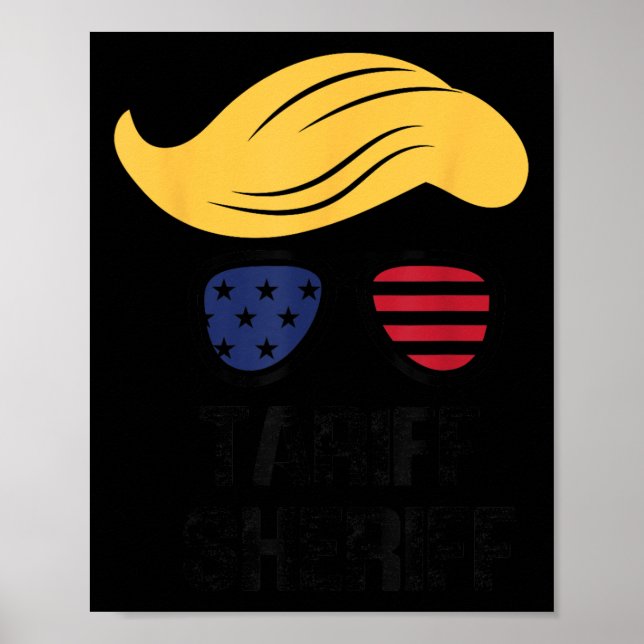 Poster Xerife do Xerife Trump Tariff (Frente)