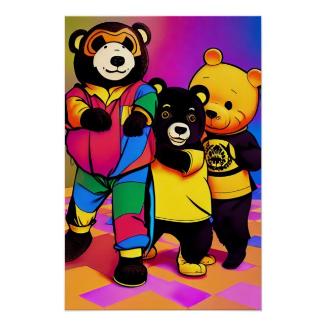 Pôster Xi Jinping no Partido da Criança (Frente)