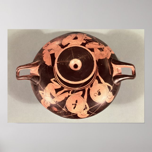 Pôster Xícara de cera vermelha (Frente)