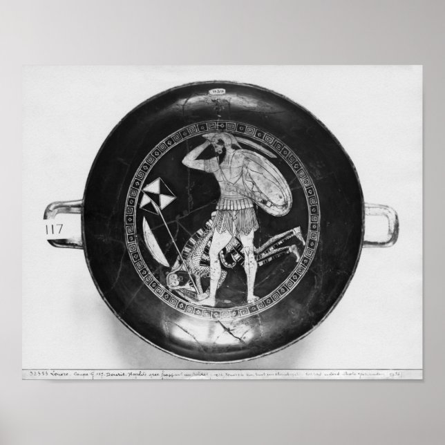 Pôster Xícara de cera vermelha (Frente)