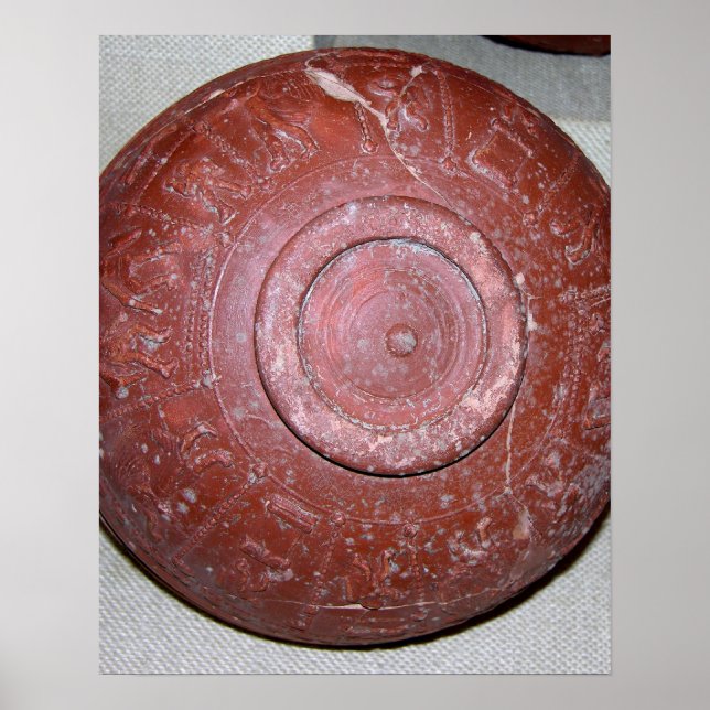 Poster Xícara de Dragondorff, c.150 BC (cerâmica) (Frente)