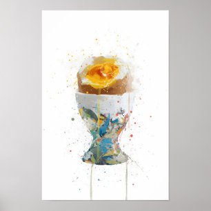 Poster Xícara de Ovo