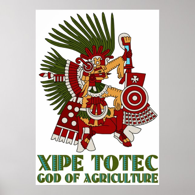 Pôster Xipe Totec (Frente)