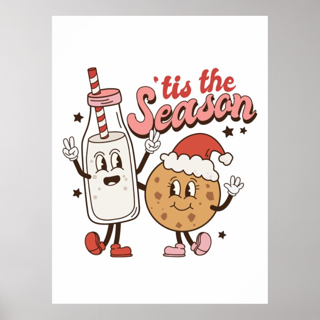 Poster Xmas Deu É A Época De Natal (Frente)