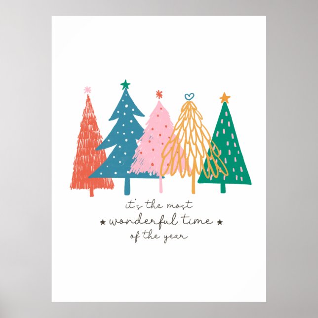 Poster Xmas Deu-Lhe Que É O Momento Mais Maravilhoso (Frente)