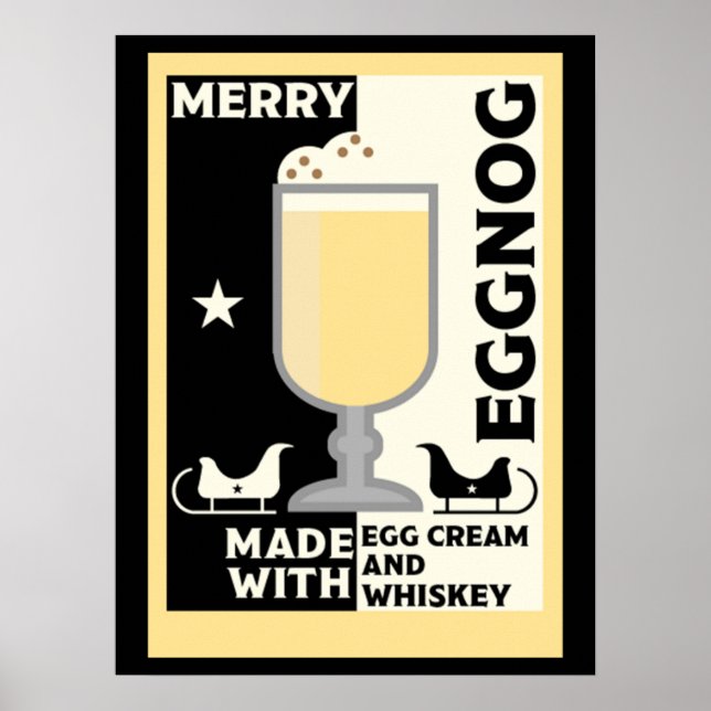 Poster Xmas Eggnog Punch (Frente)