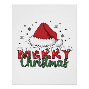 Pôster Xmas Gift Feliz Natal