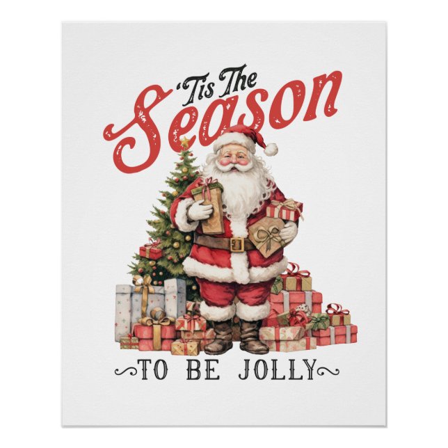 Pôster Xmas Gift Tis The Season (Frente)