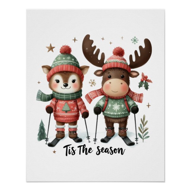 Pôster Xmas Gift Tis The Season (Frente)
