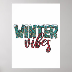Poster Xmas Gift Winter Vibes