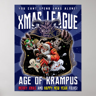 Pôster Xmas League Age of Krampus